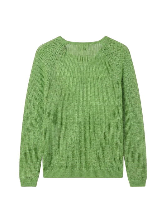 Maglia traforata - VERDE