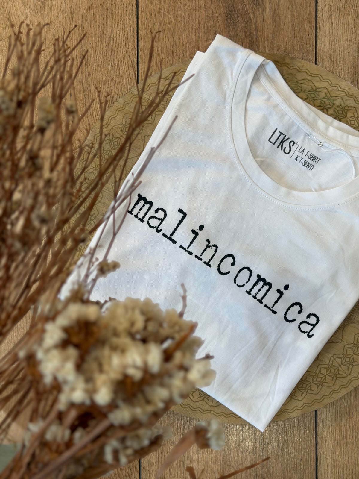 T-Shirt Malincomica - BIANCO