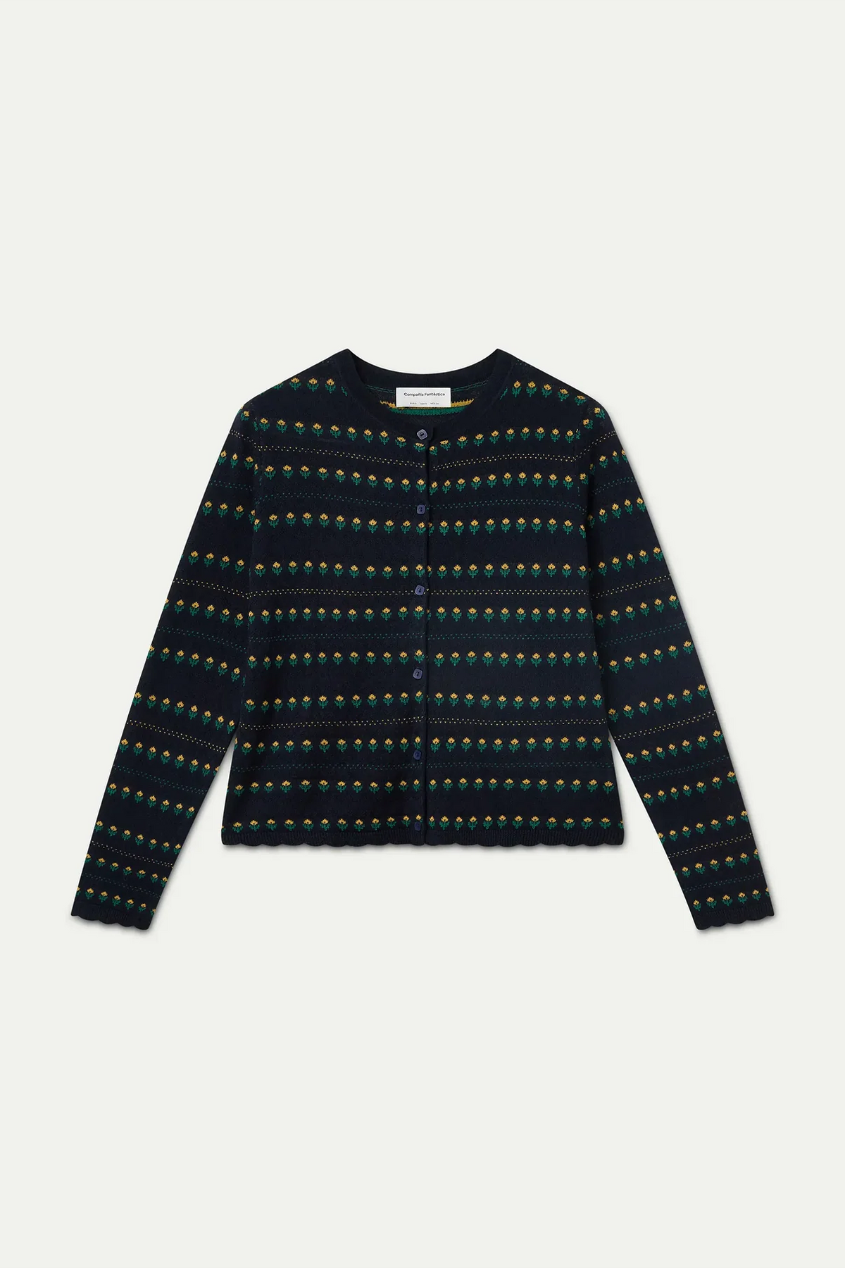 Cardigan fiorellini - BLU