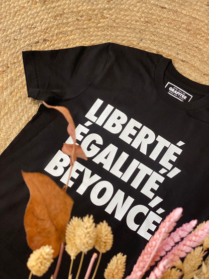 T-Shirt stampa freedom - NERO