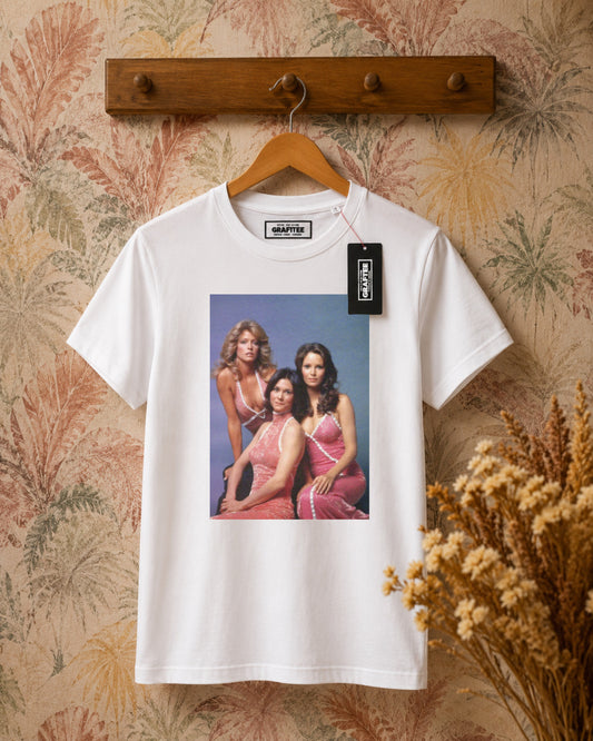 T-shirt stampa Charlie's Angels - BIANCO