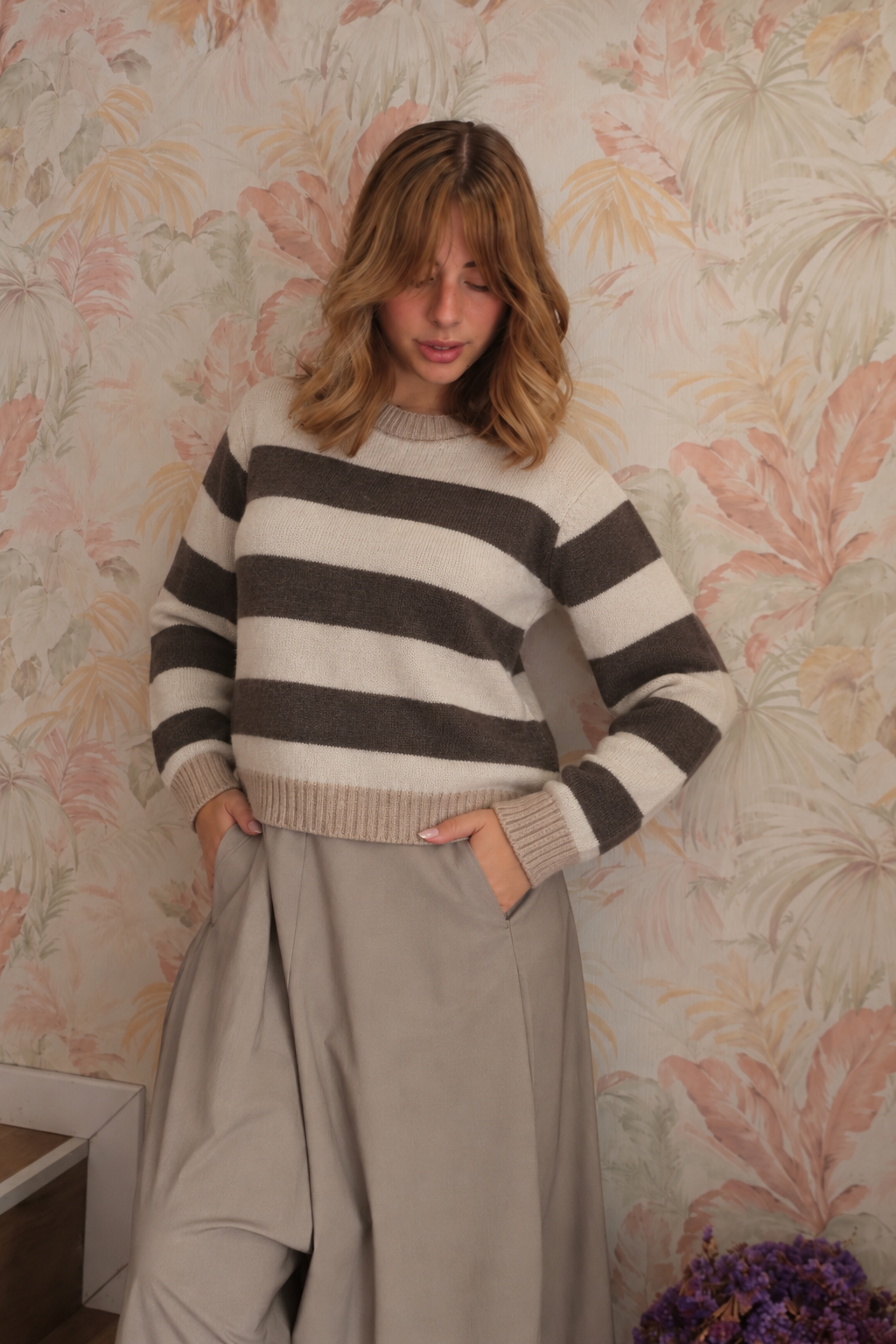Maglione tre colori - TOUPE