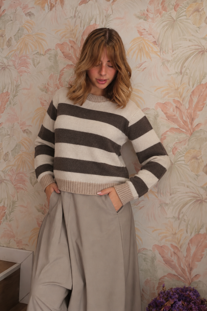 Maglione tre colori - TOUPE