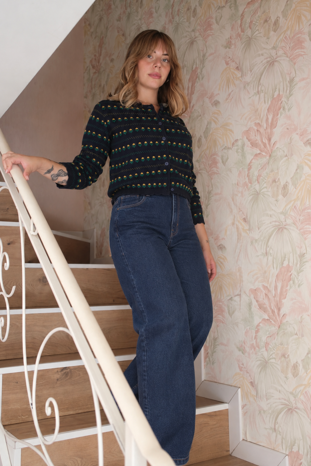 Jeans tasca cuore - DENIM SCURO