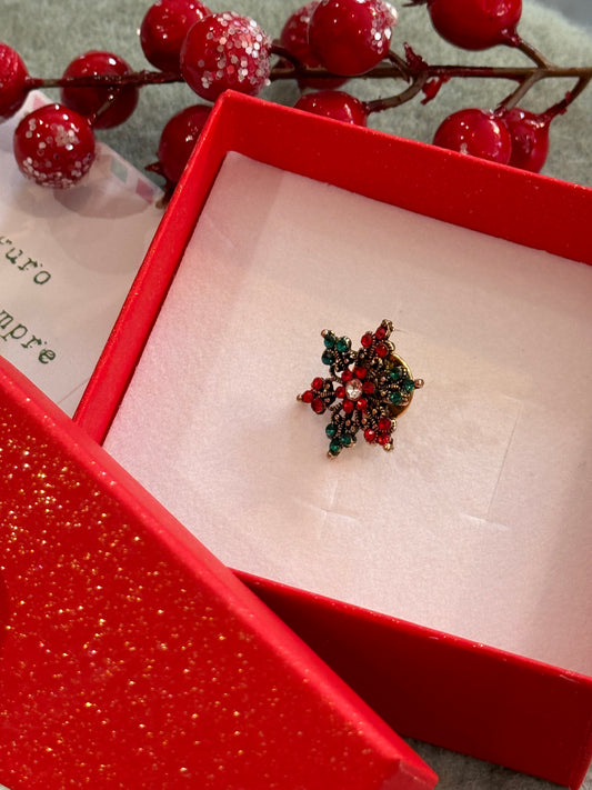 Snowflake Brooch - GOLD