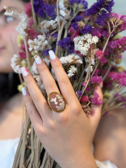 Anello vintage - MARRONE
