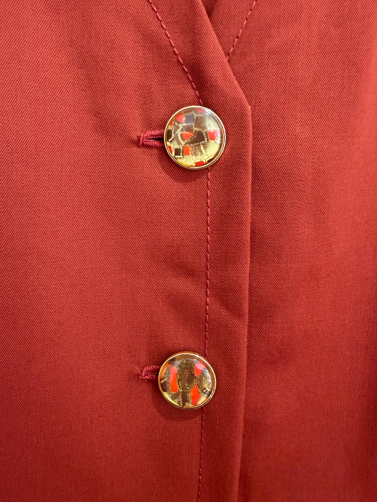 Giacca Vintage maniche corte - RUGGINE