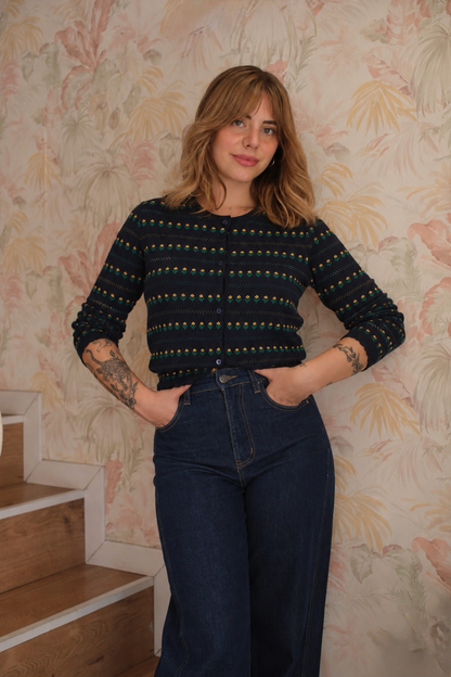 Jeans tasca cuore - DENIM SCURO