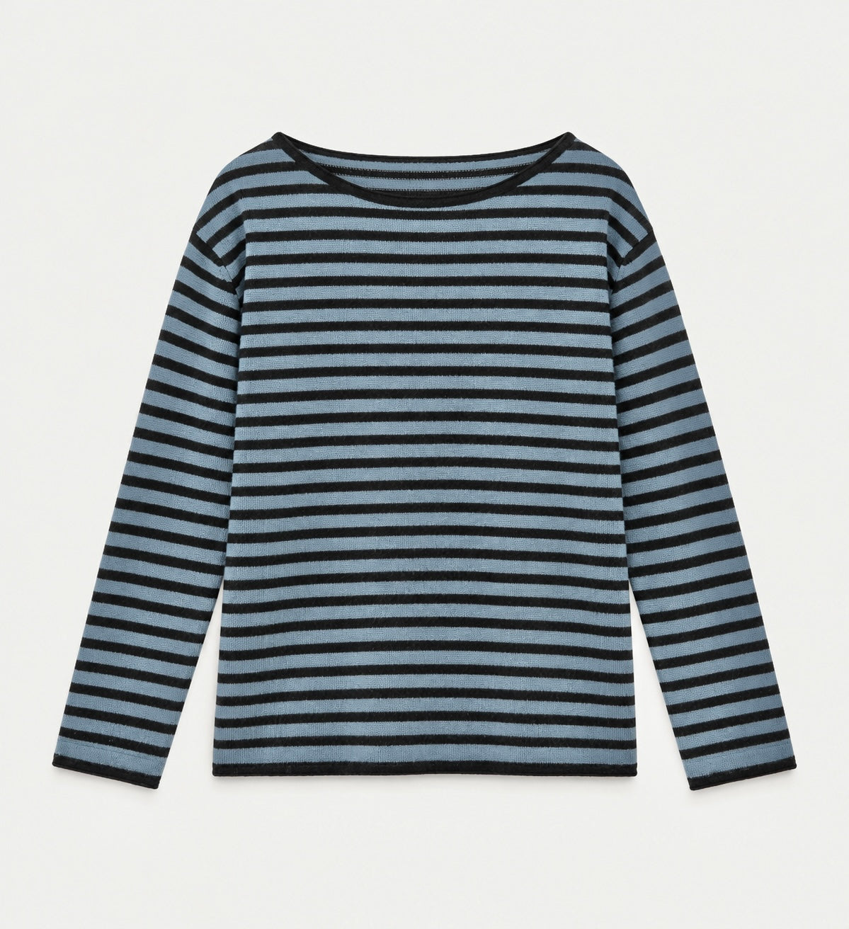 Maglione a righe - NERO/AZZURRO